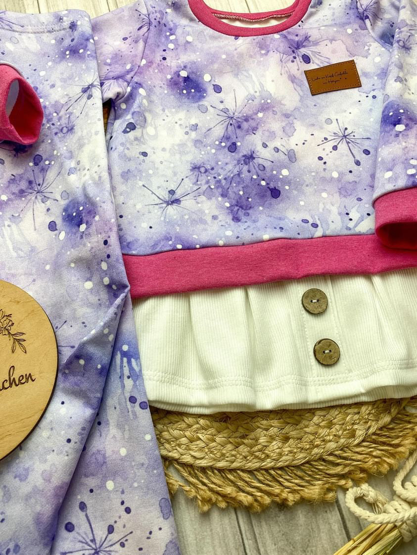 Flecken Lila Wintervorbestellung